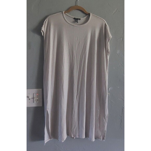 Eileen Fisher Tops Tunic Womens M,Tencell,Lyocell, Spandex Soft 22 Inch Of Arm T - Picture 3 of 10